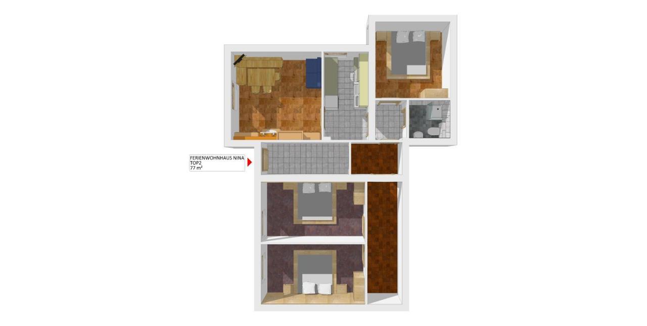 Haus Nina Apartment Gerlosberg Luaran gambar